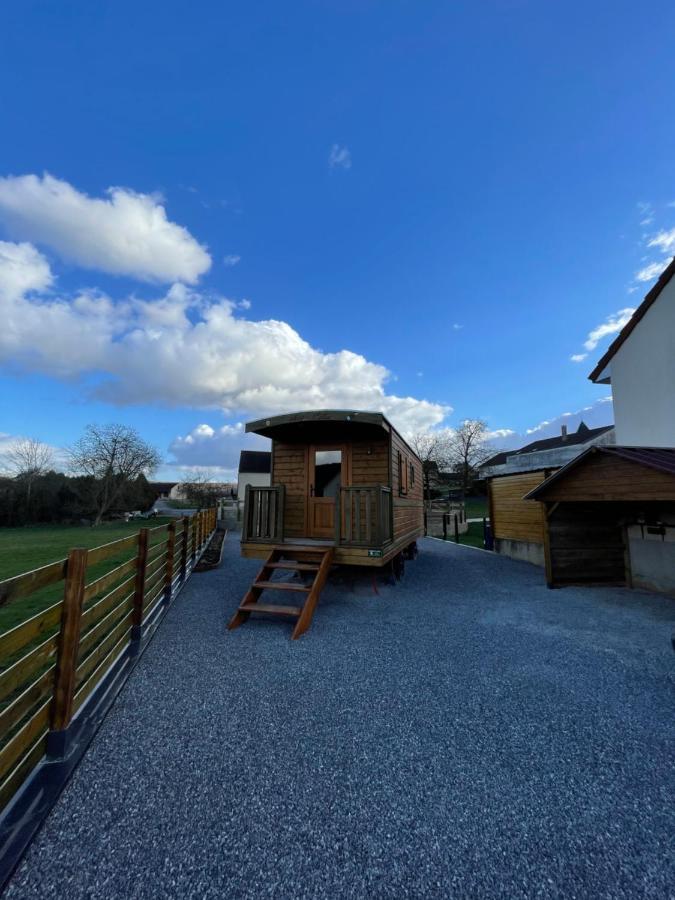 Chez Celia, Roulotte En Champagne Chalet