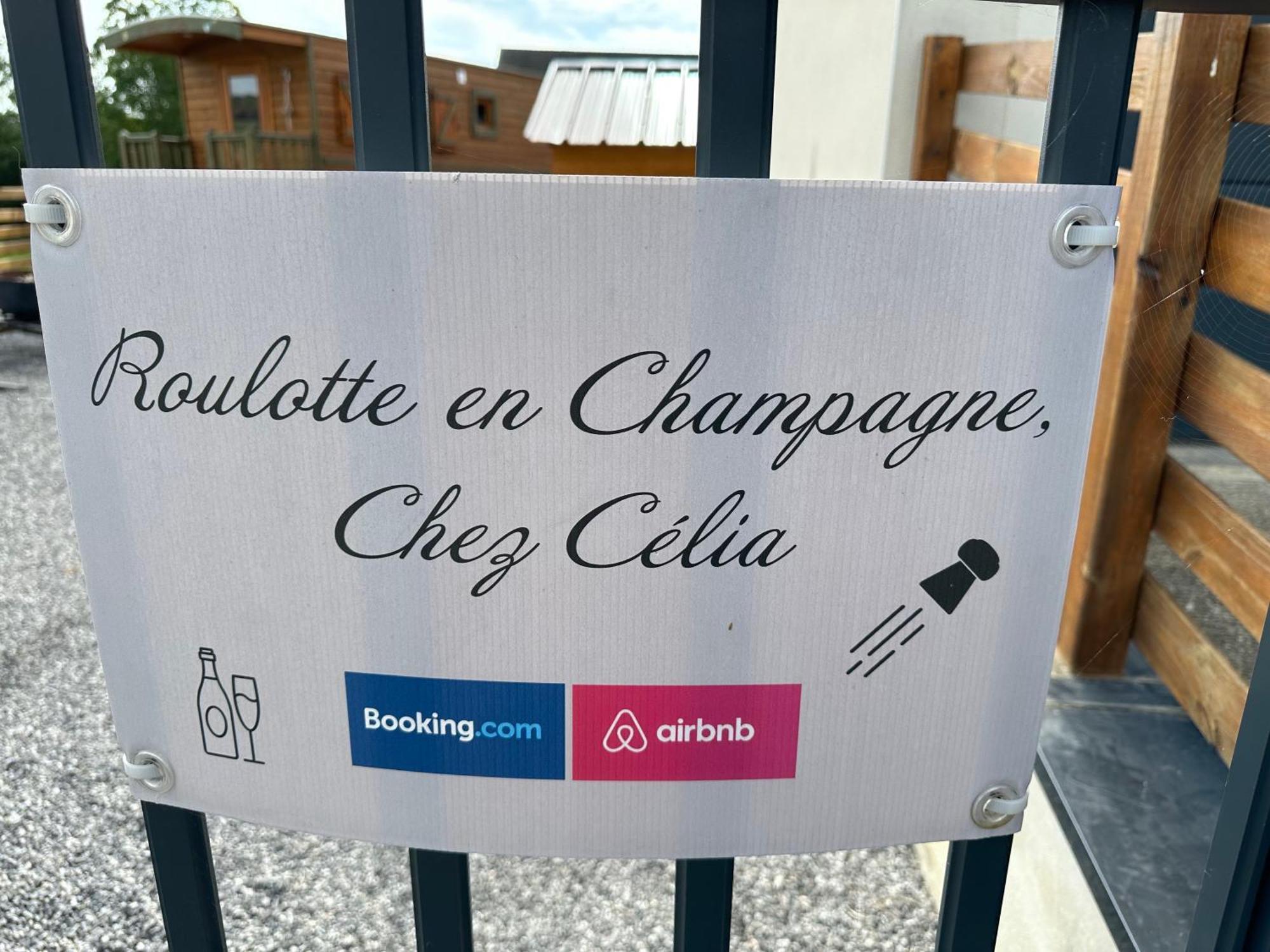 Chalet Chez Celia, Roulotte En Champagne *